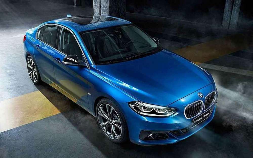 Седан BMW 1-й серии для китайского рынка