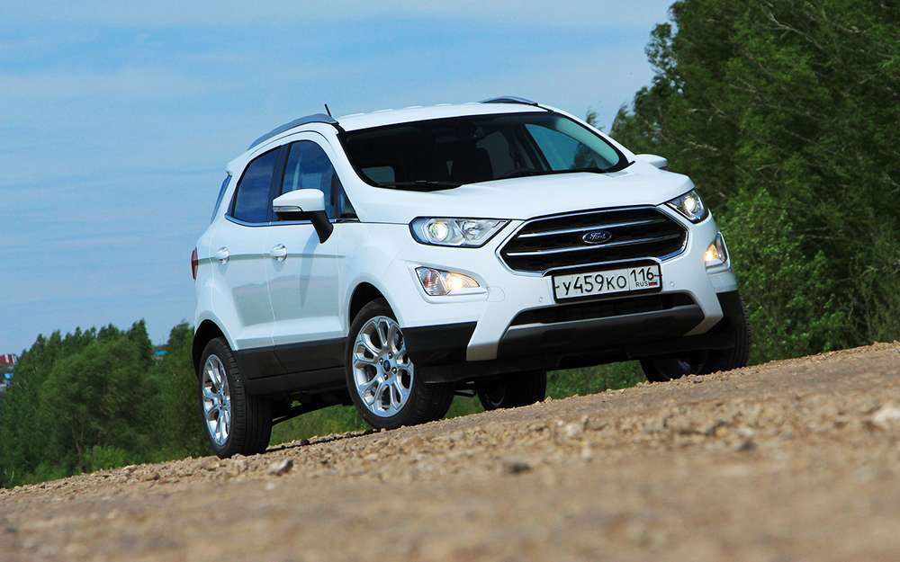 Обновленный Ford EcoSport - российская версия.