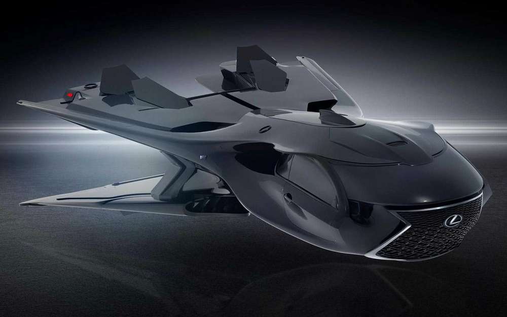 Lexus разработал космический корабль для «Людей в черном»