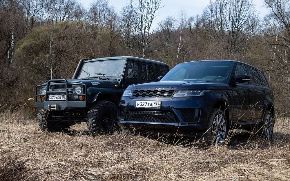 Блог Петра Меньших: УАЗ Хантер или Range Rover Sport?
