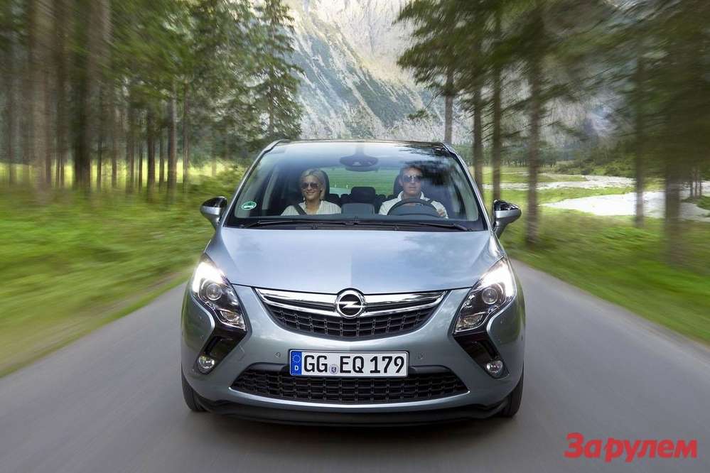 Opel показал самую мощную Zafira Tourer