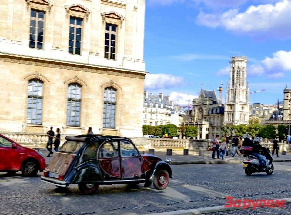 Из Парижа изгоняют старые автомобили