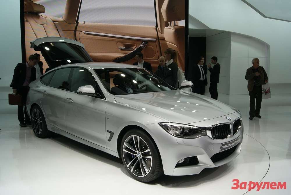 В Швейцарию заглянул новый лифтбек BMW 3-Series GT