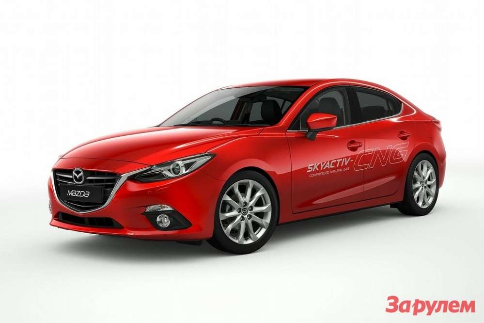 В Токио прибудет двухтопливная Mazda3