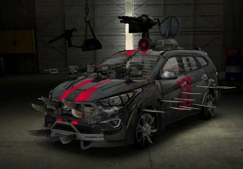 Hyundai научила Santa Fe бороться с зомби