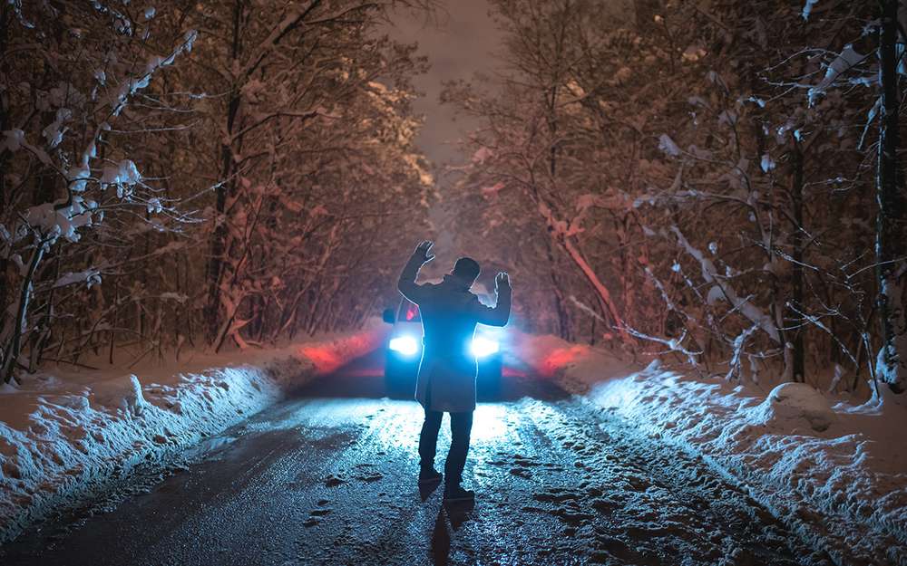 Ждать, светиться и вгрызаться: так пешеходам надо вести себя зимой