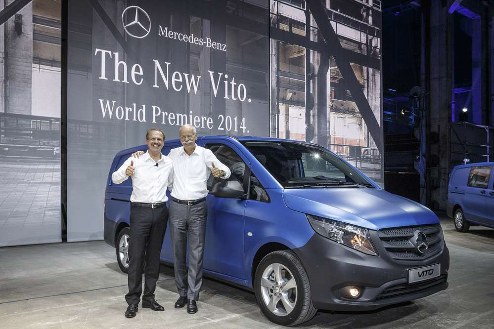 Новый Mercedes-Benz Vito вернулся с передним приводом