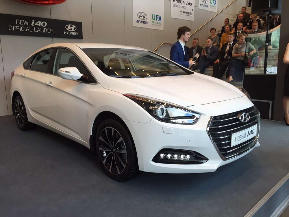 Обновленный Hyundai i40 уже в продаже