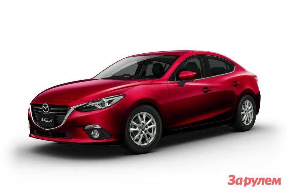 Седан Mazda3 получил гибридную версию