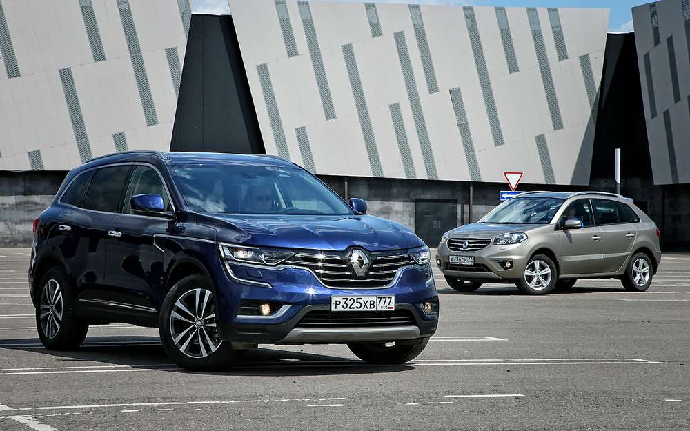 Renault Koleos нового поколения заметно крупнее своего предшественника.