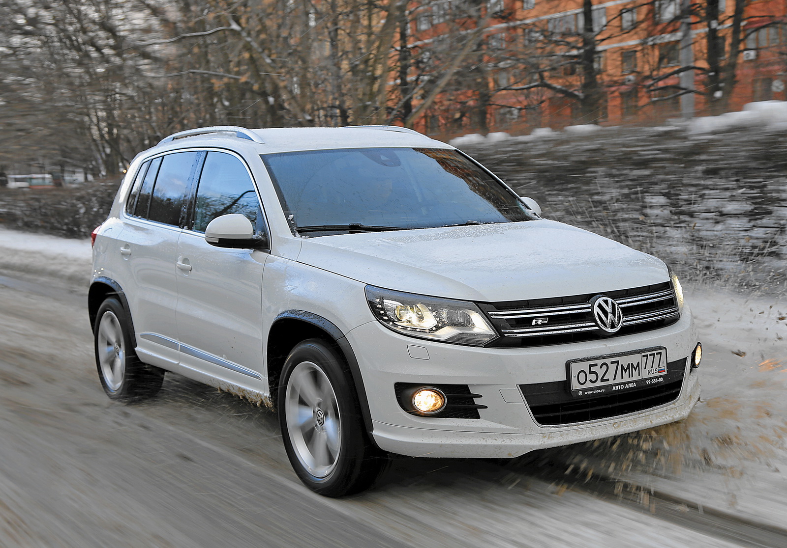 Volkswagen Tiguan RLine 2014 — обзор — журнал За рулем