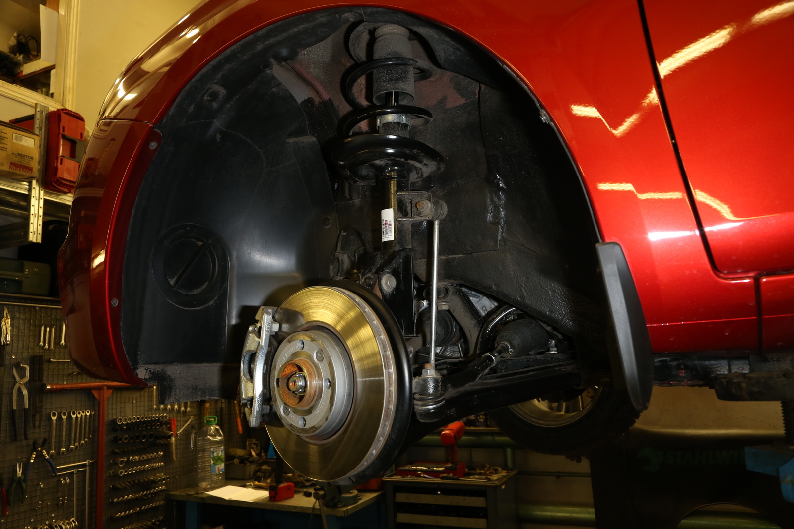 передняя подвеска lada xray