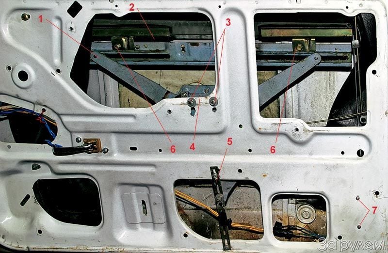Установка двери ваз 2107. Механизм открывания стекла ВАЗ 2107. Крепление стеклоподъемника ВАЗ 2107. Трос стеклоподъёмника ВАЗ 2107. Стеклоподъемники на ВАЗ 2107 механизм.
