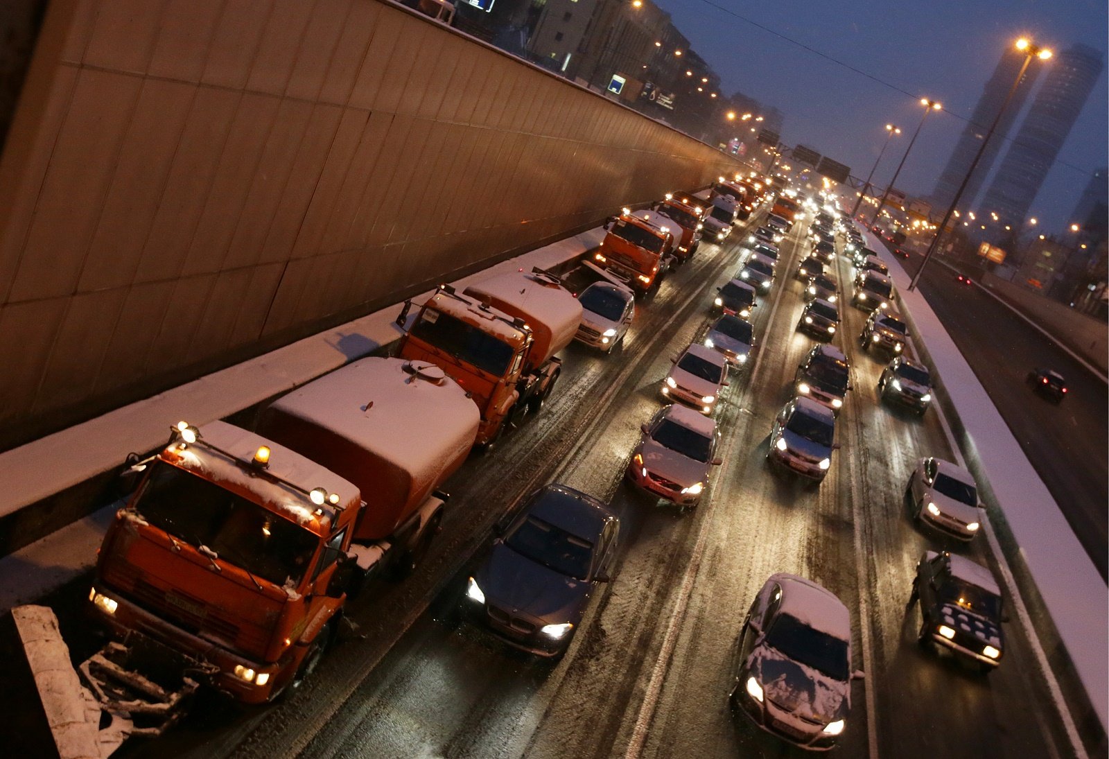 Затор в москве