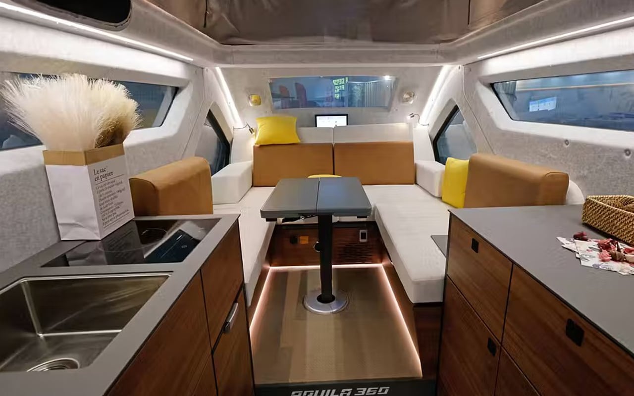 Lidu Aquila 360 – домашний уют и спокойствие вместо суеты походного автодома