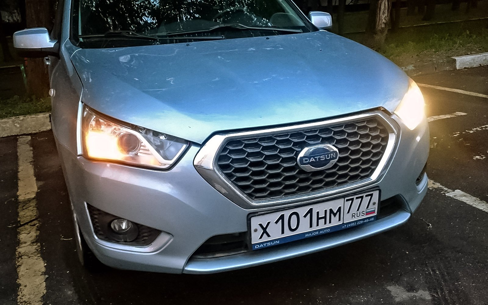 datsun on-do 2020 лампы