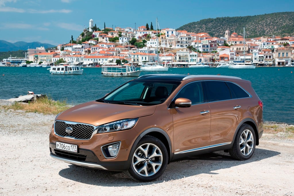 KIA Sorento (2G) 2.4 бензиновый 2012 Вишенка на DRIVE2