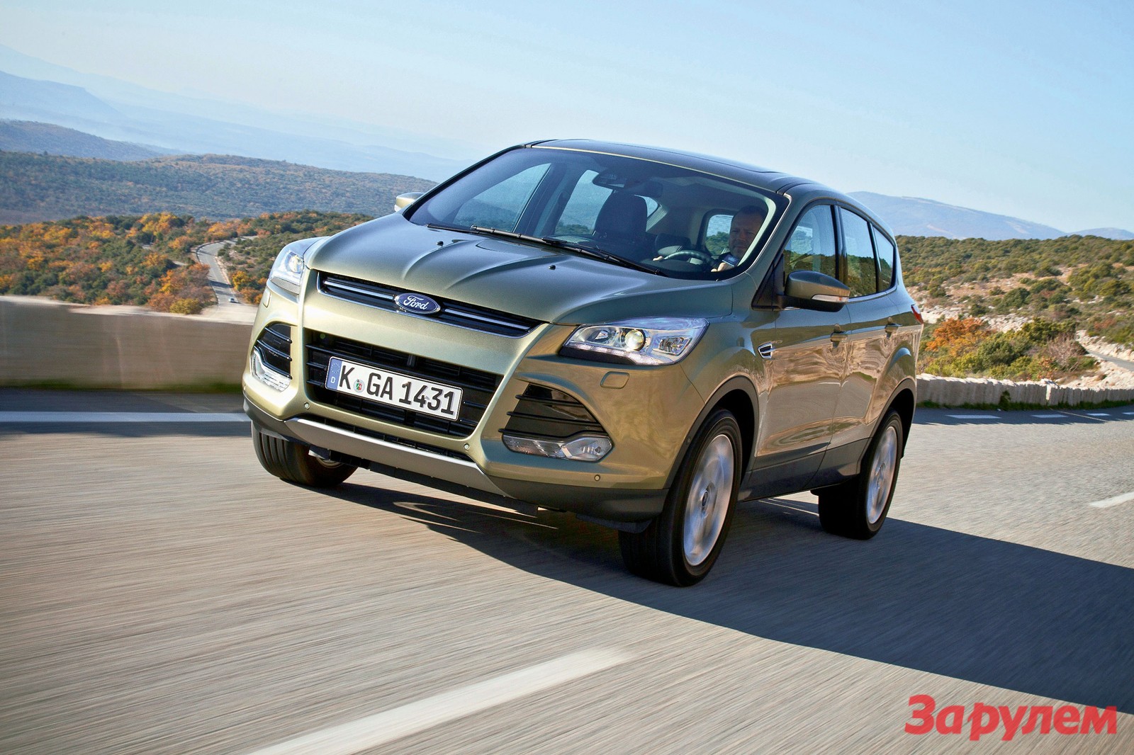 Off-road test - Ford Kuga (1G), 2,5 л, 2012 года покатушки DRIVE2
