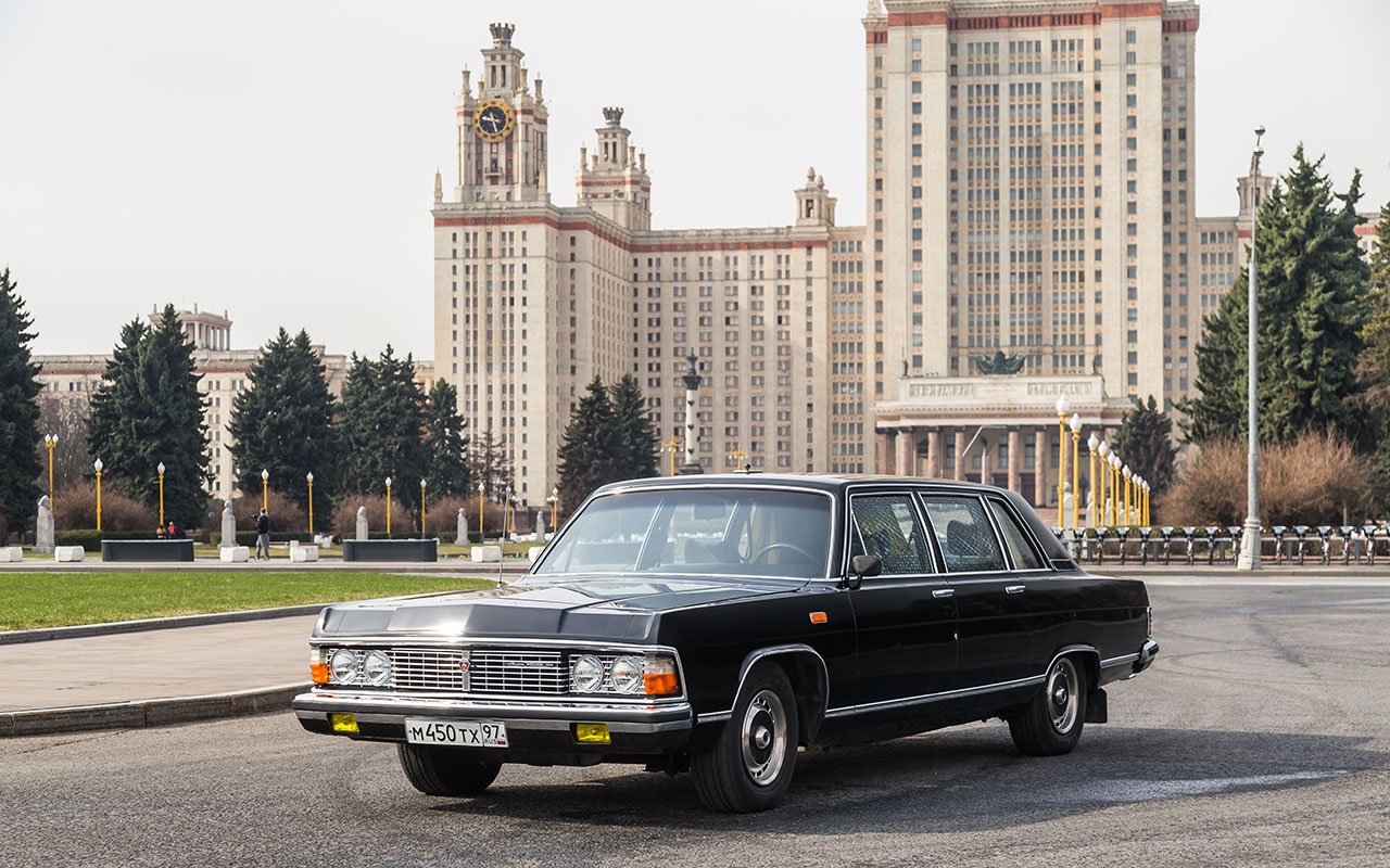 Тест-драйв нашей ГАЗ-14 для kolesa.ru - ГАЗ 14, 5,5 л, 1985 года тест-драйв DRIV