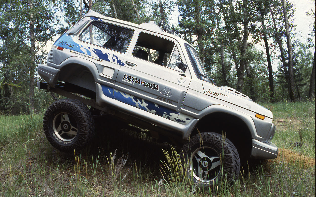 Стандартная Нива и трофи-рейды